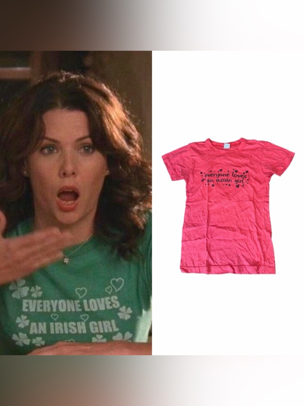 Everyone Loves A Irish Girl T-Shirt As Seen On Lorelai Gilmore